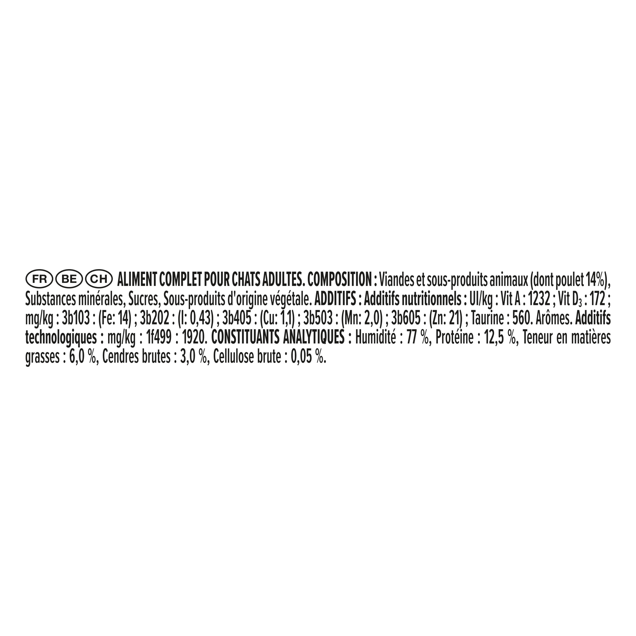 PRO PLAN Chat ADULT MAINTENANCE - Terrine riche en Poulet - 85g - Lot de 24