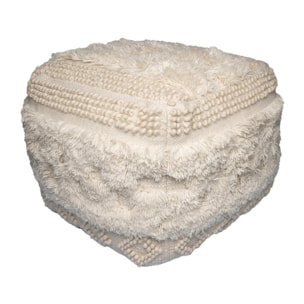 Tabouret semi artisanal en laine SEDE