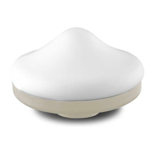 Forlight Ventilador IP23 Phuket Blanco antiguo Marrón