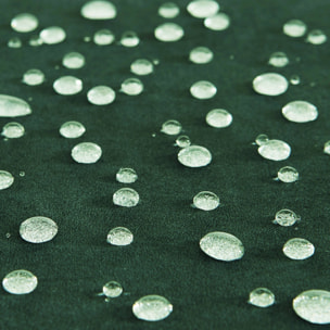 Fauteuil chauffeuse en velours style contemporain 2 places vert