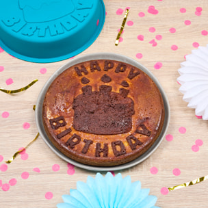 Moule en Silicone - LILY COOK - Fantaisie Anniversaire - Violet