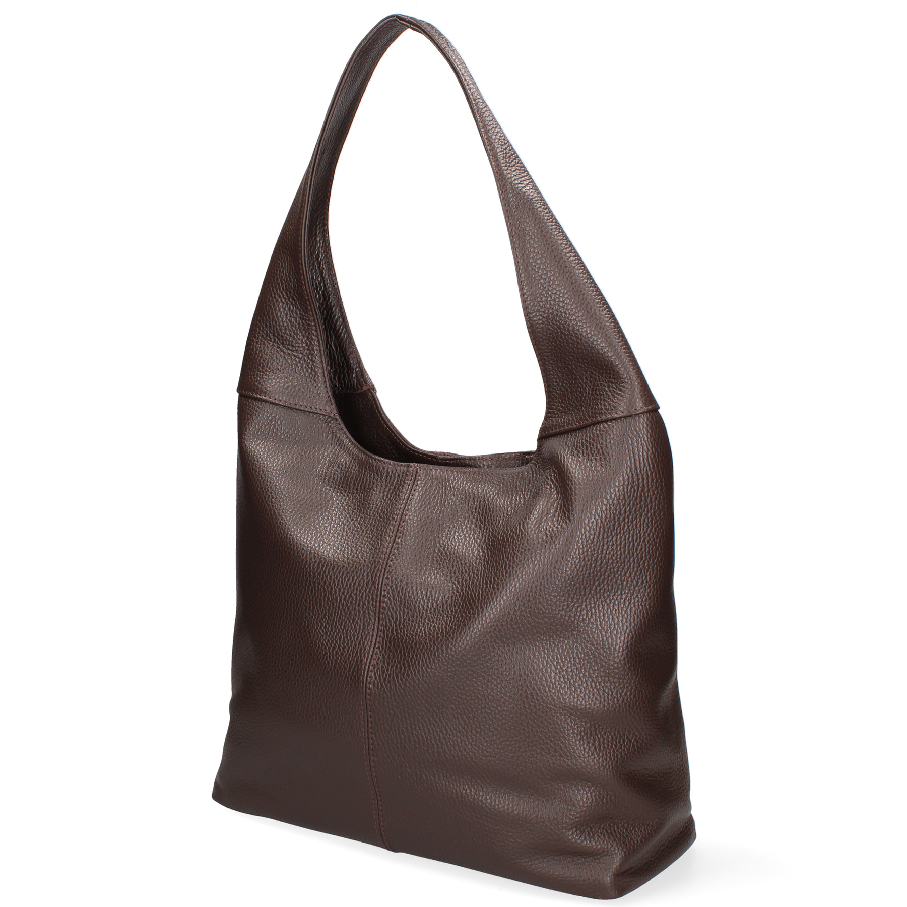 Borsa a sacca  da donna In Vera pelle Made in Italy 39x55x13 cm