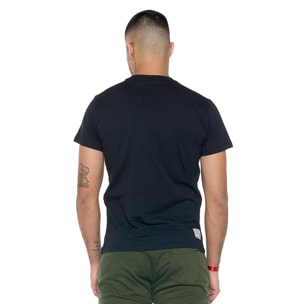 Camiseta Hombre Manga Corta 'Metropolitan' Guantes Vintage