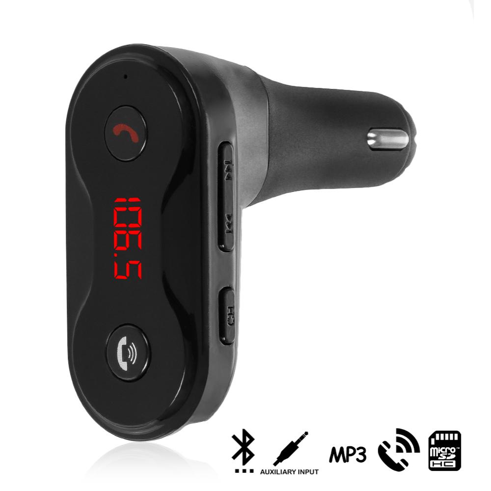 Manos libres Bluetooth CARC8 para coche con transmisor FM