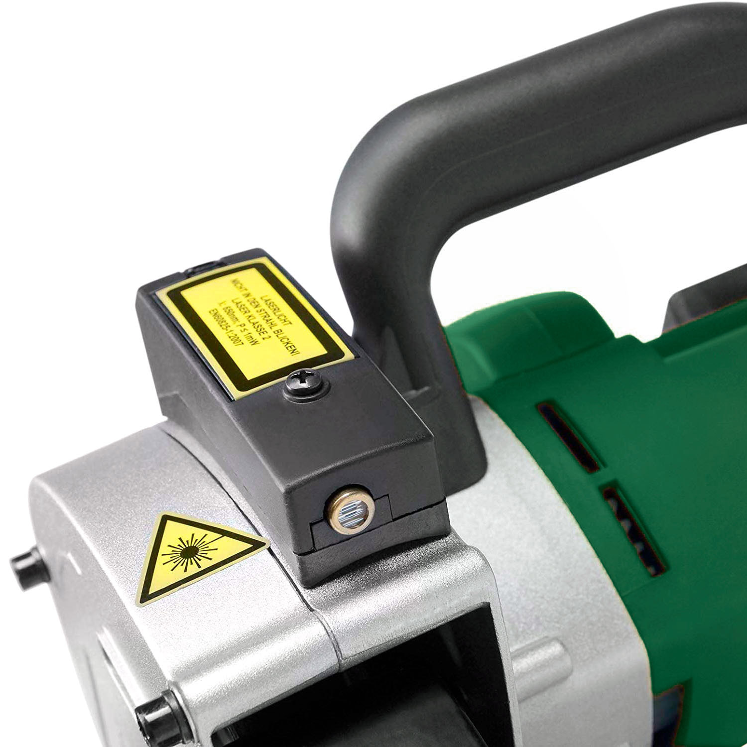 Scanalatrice Tracce Muro da 1700W Laser Guida 2 Lame Diamantate Adattatore Aspirapolvere