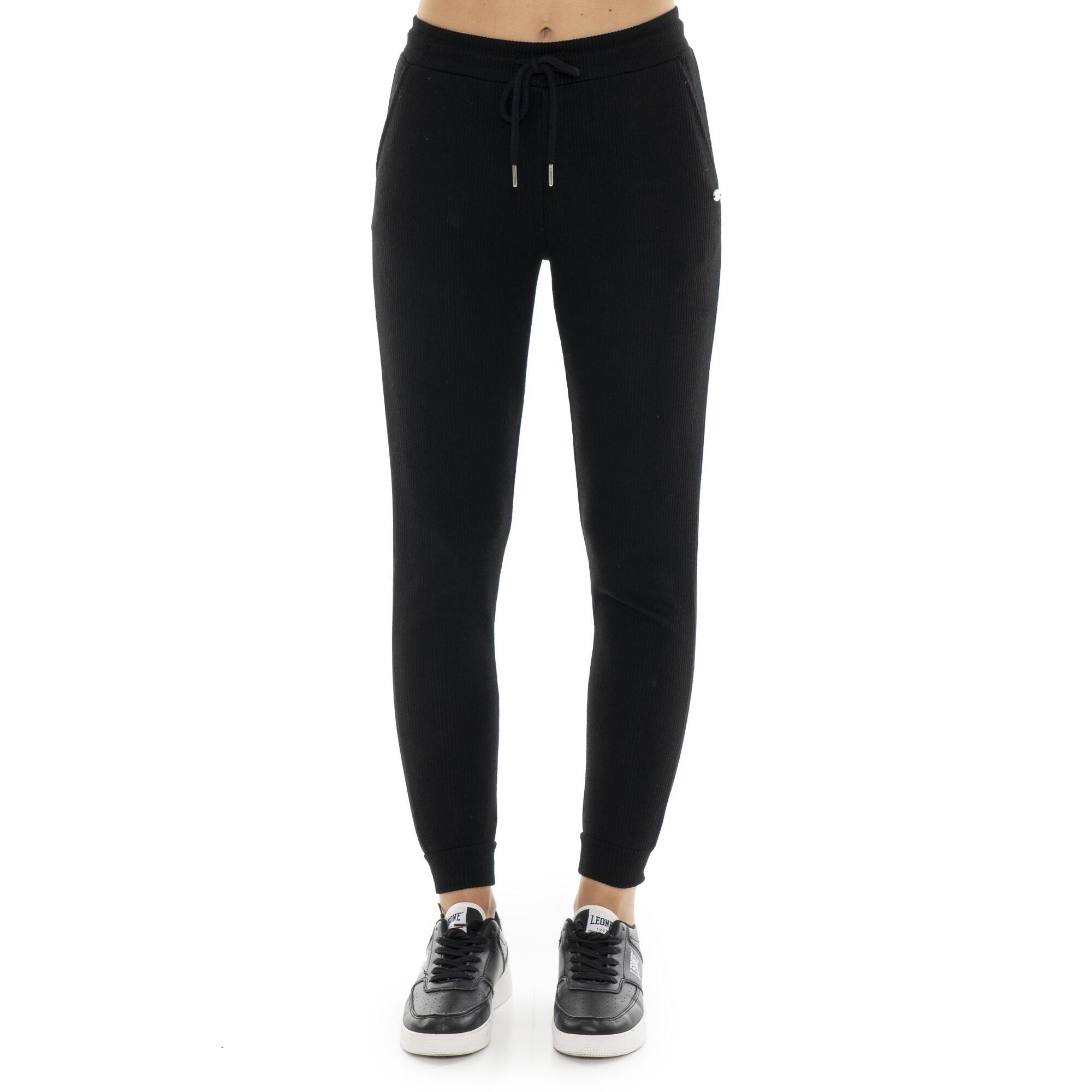 Pantalón de invierno de mujer de canalé fino 'Perla'