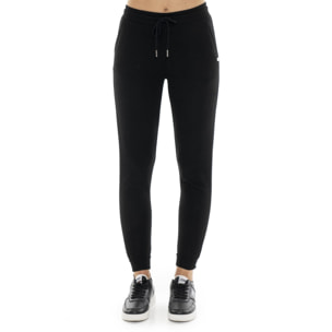 Pantalón de invierno de mujer de canalé fino 'Perla'