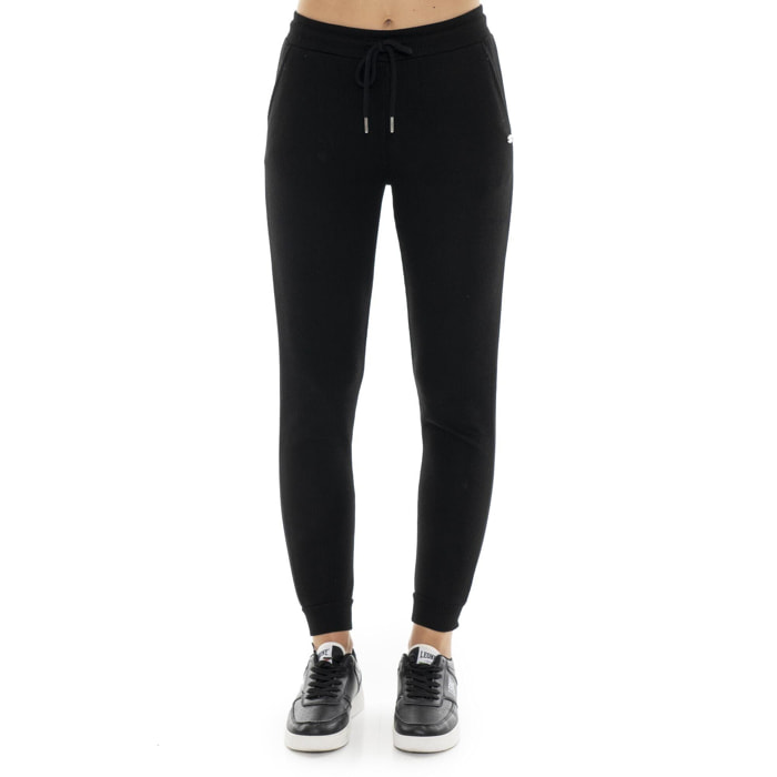 Pantalón de invierno de mujer de canalé fino 'Perla'