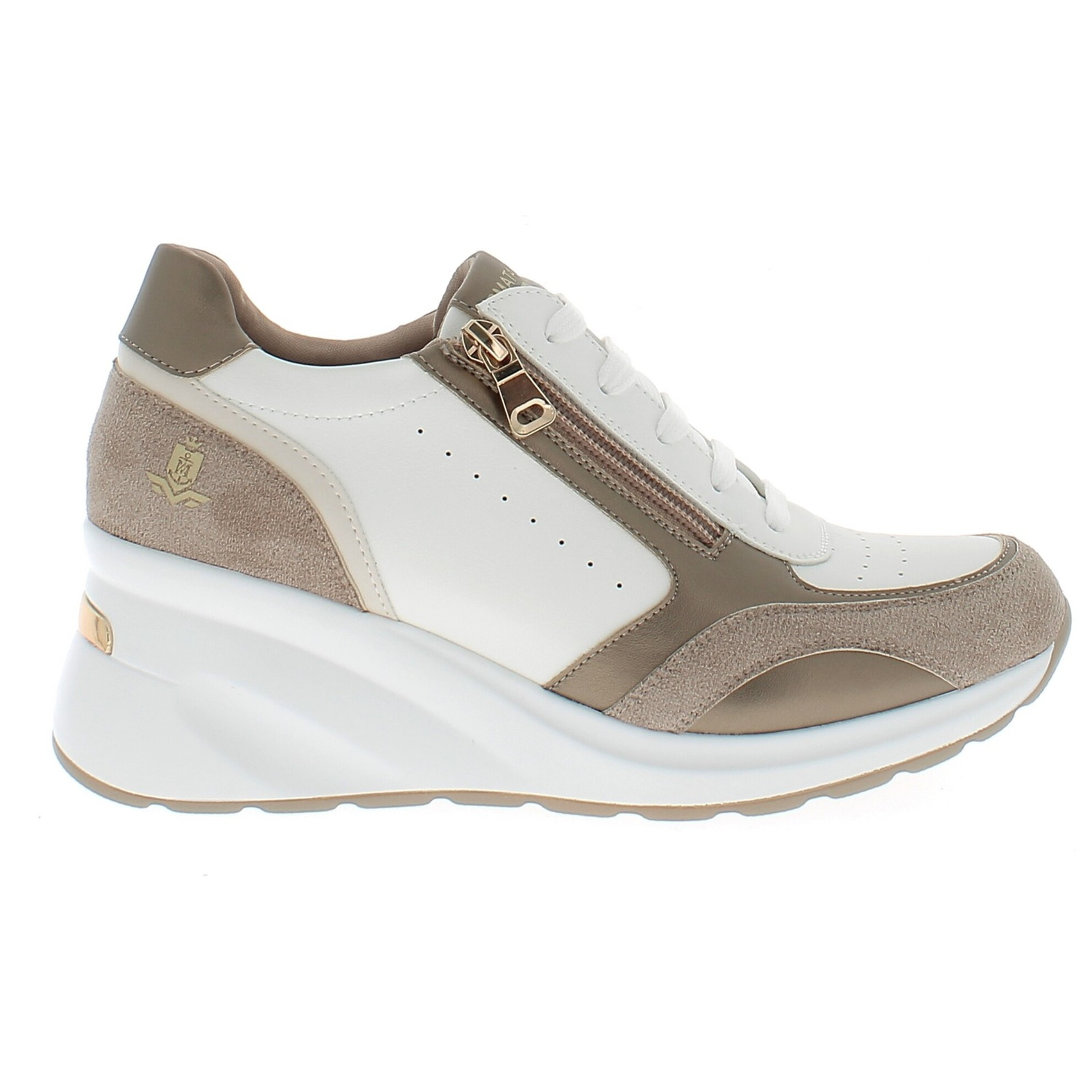 Armata di Mare Scarpe Donna Sneakers Casual con Soletta in Memory Foam AMD S61H19 White Brass