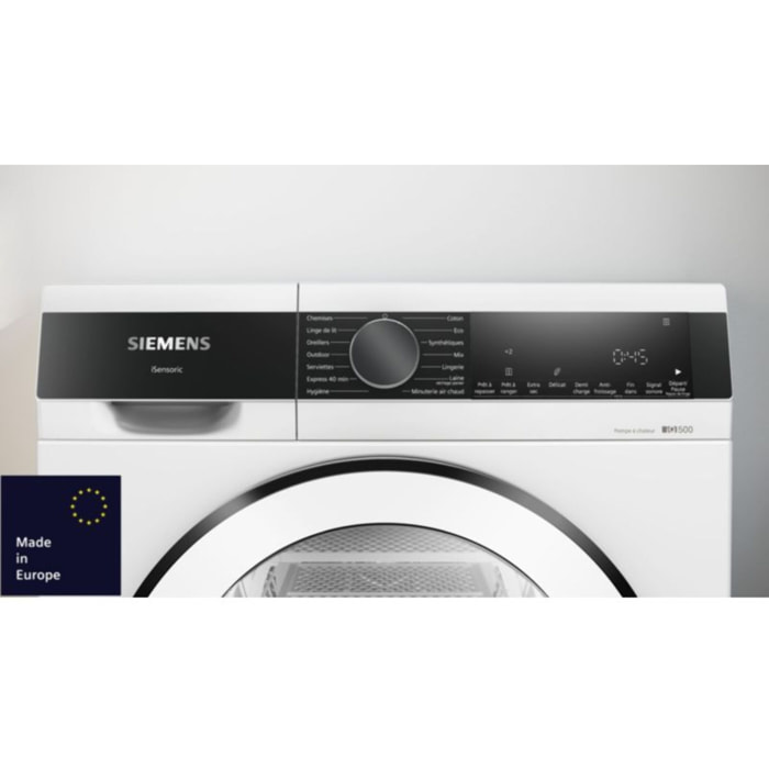Sèche linge pompe à chaleur SIEMENS WQ33G2DTFR