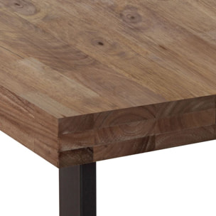 Mesa de estudio Natural Roble boreal – Negro