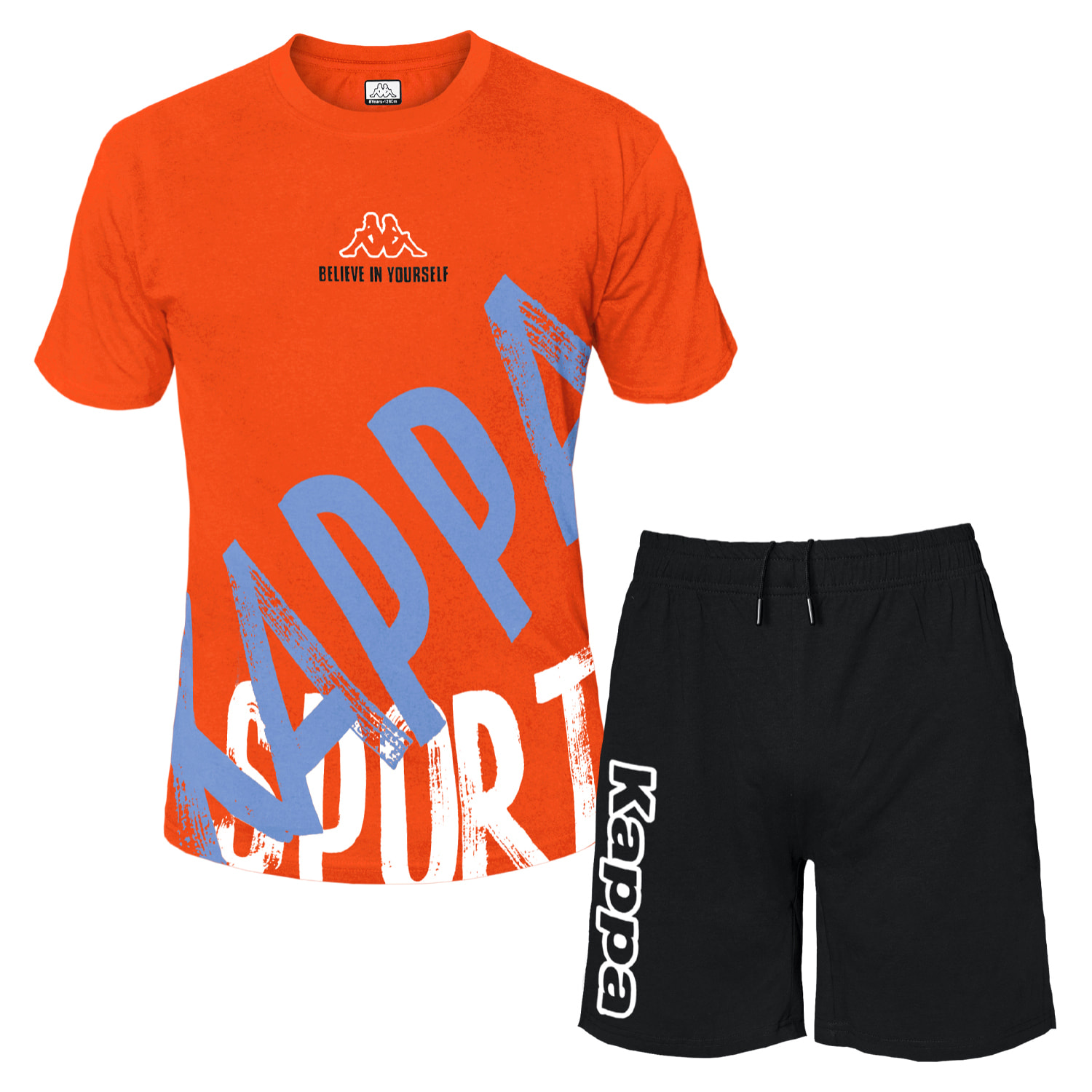 Completo Corto Ragazzo KAPPA Cotone 8 / 16 Anni