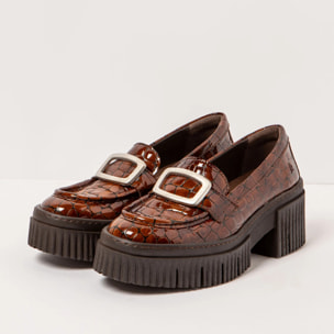 Zapatos con tacón 1372 HORASAN CUERO/YORK color Cuero