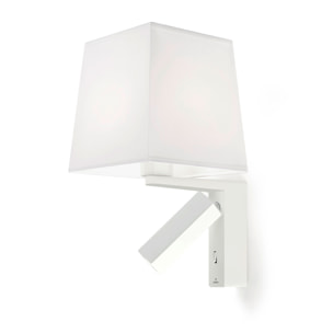 LEDS C4 Aplique LED Hall Surface Screen 60 Blanco Cálido 3000K, Diseño Elegante para Interiores