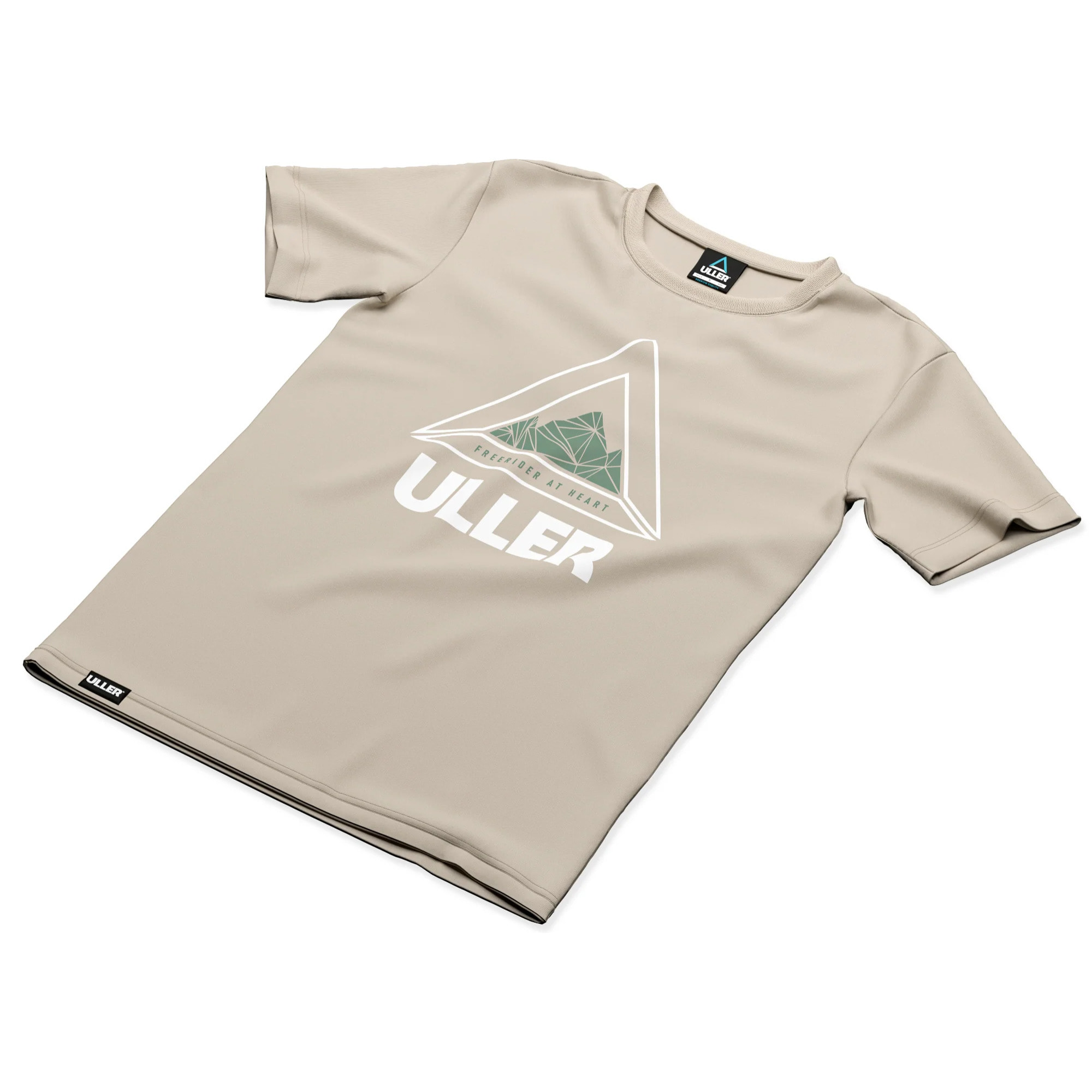 Camisetas para hombre, mujer y niño Uller Rocky Beige