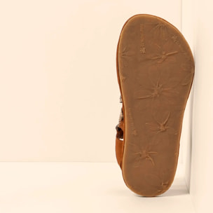 Sandalias N5685 NOBUCK LAVADO CUERO/SATYA color Cuero