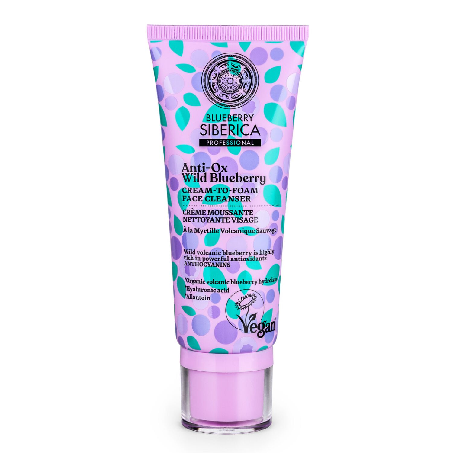 BLUEBERRY - Crème moussante nettoyante 100ml