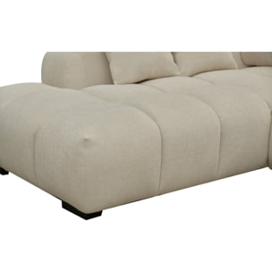 Canapé d'angle "Monceau" - 3 places - Beige