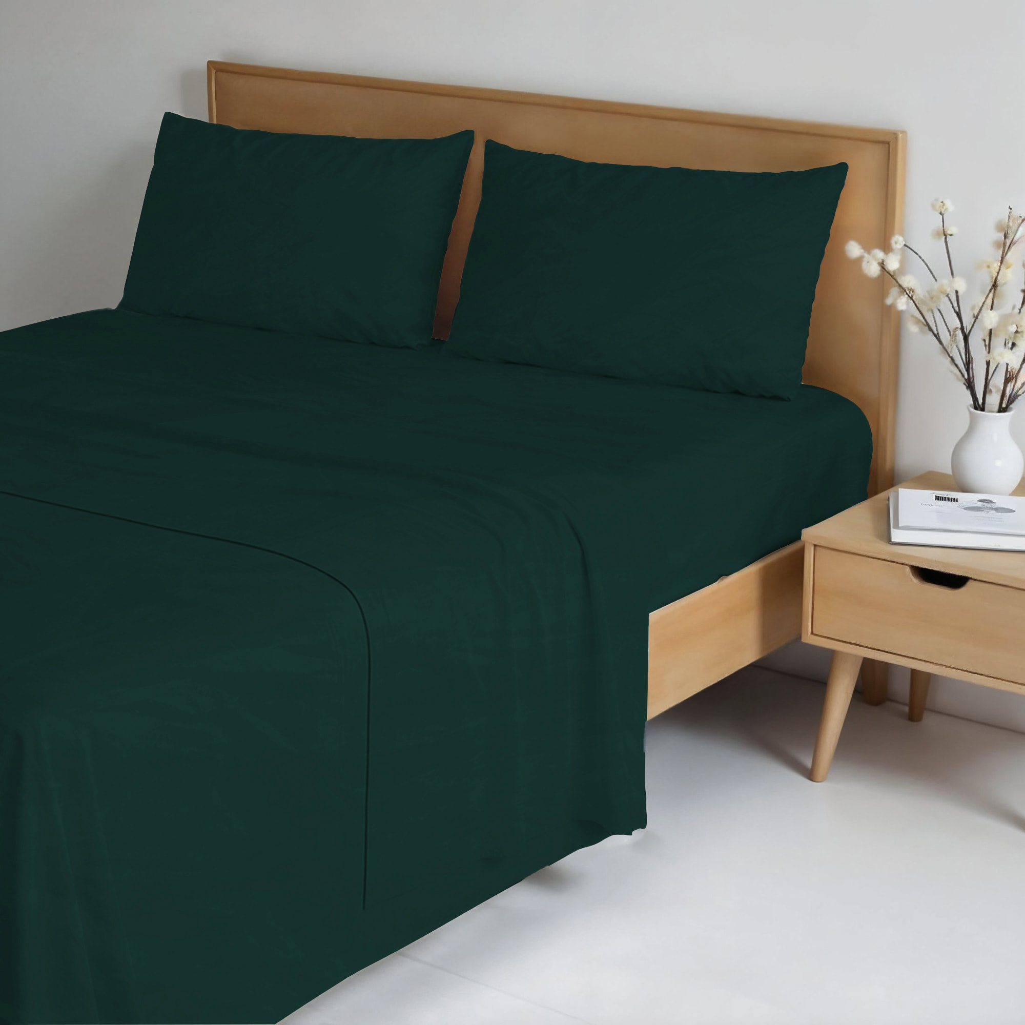 COMPLETO LETTO WATER WASHED, 100% Microfibra, No Stiro - OTTANIO