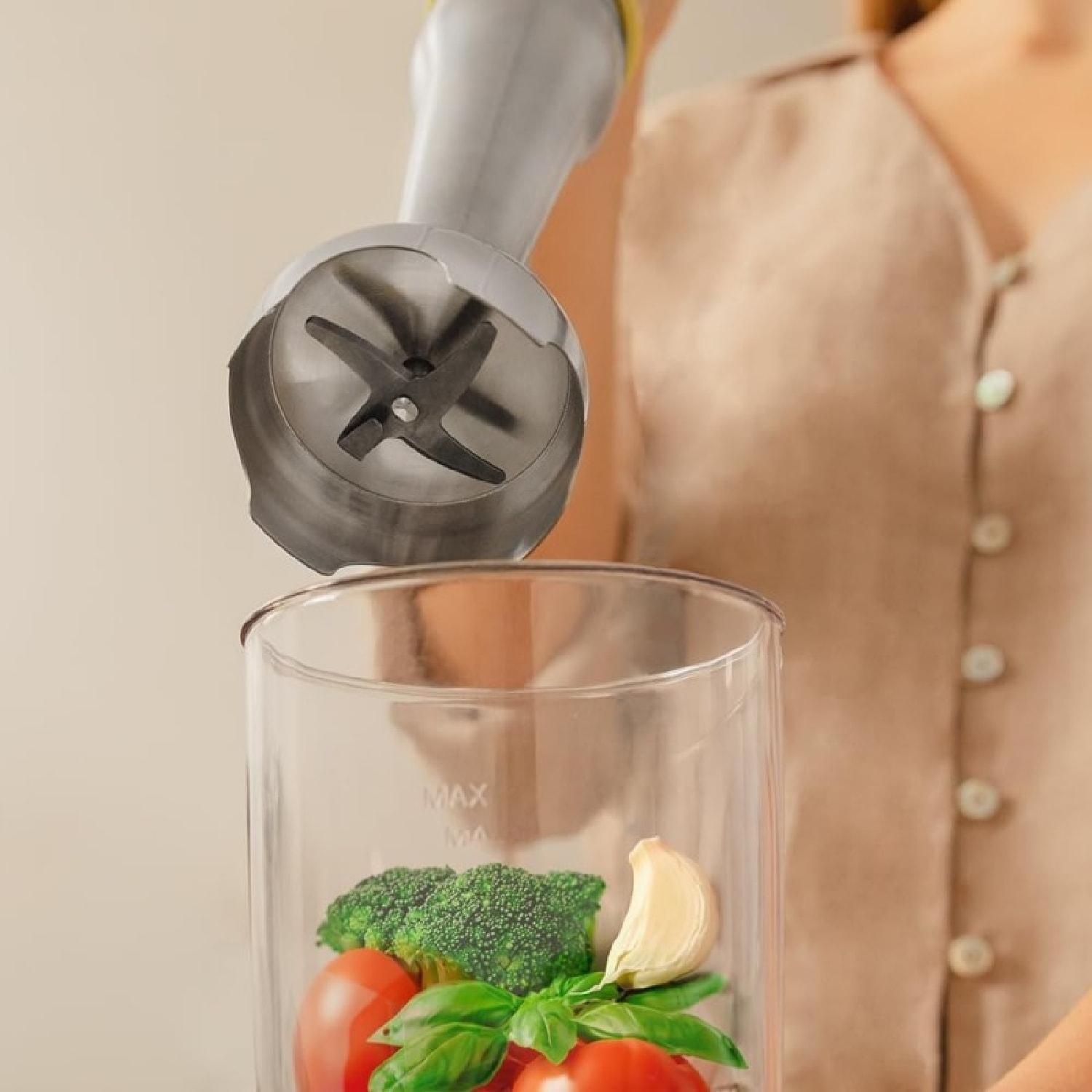 Cecotec Mixeur plongeant Katana 12 Chop B