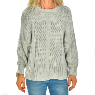 Maglia girocollo taglia unica. Fatto in Italia.