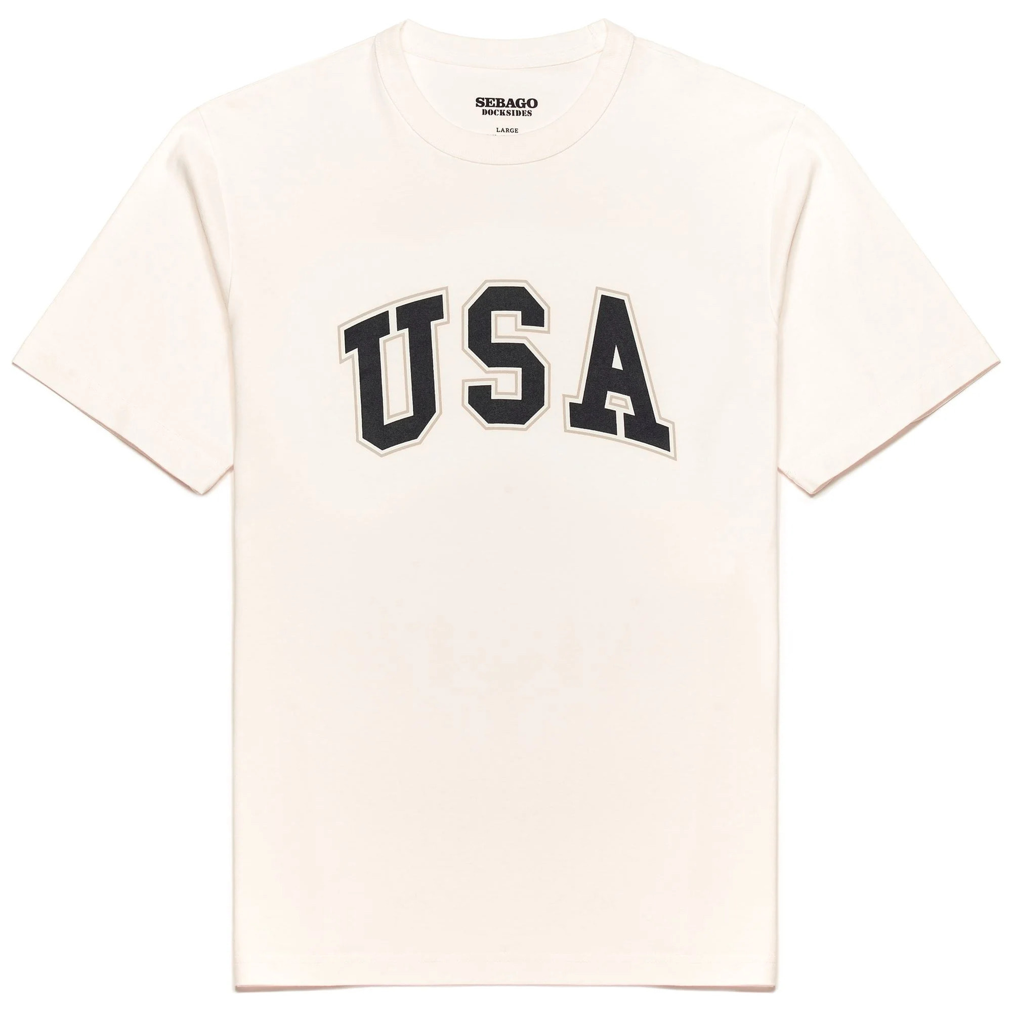 T-Shirts & Top Sebago Uomo Bianco DANFORTH