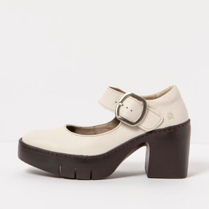 Zapatos con tacón 1653 NAPPA CREAM/SOFIA color Cream