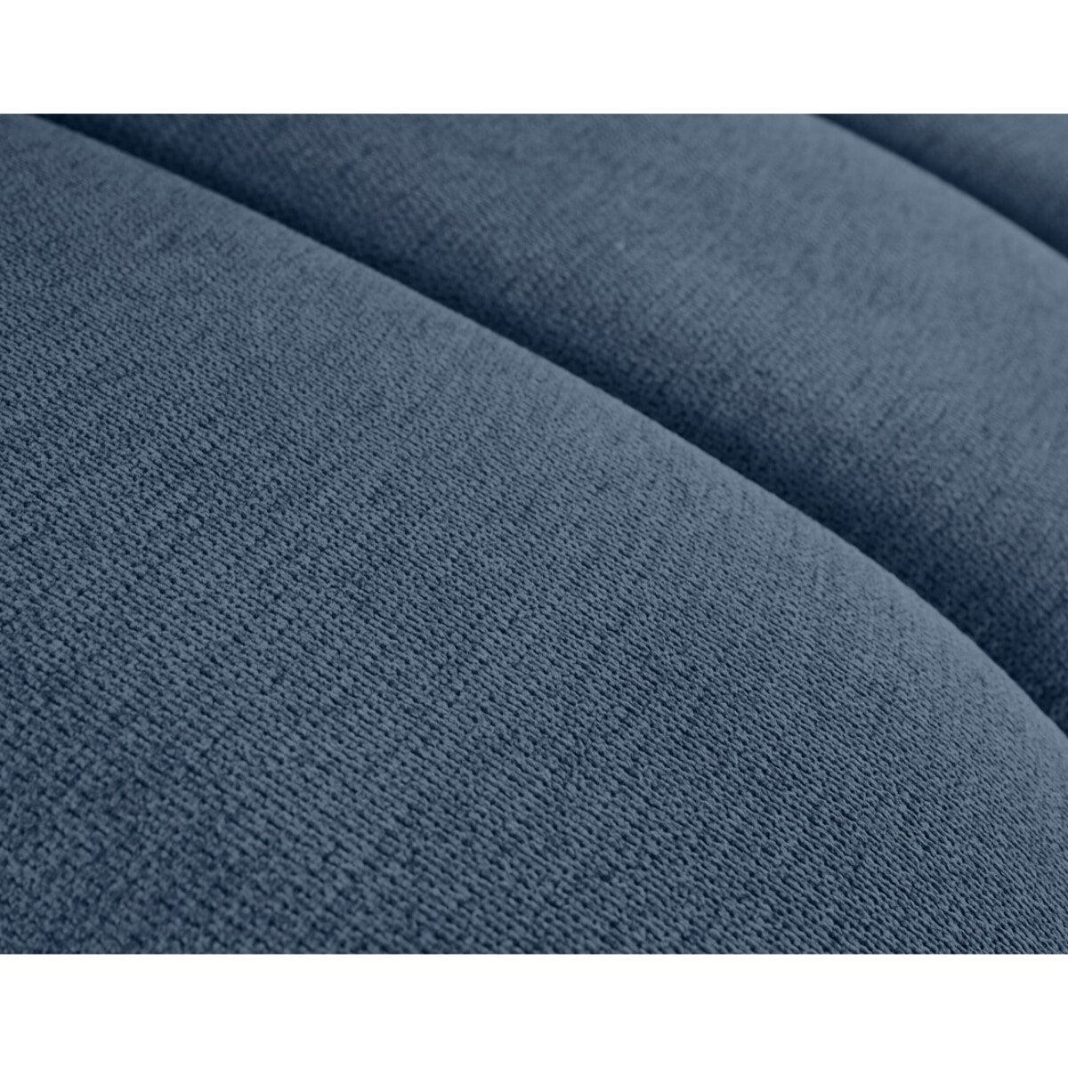 Debbie - module d'assise en tissu texturé - Bleu