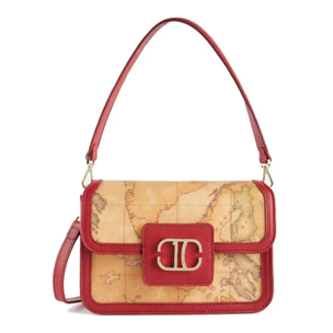 Alviero Martini 1a Classe Borsa a Mano con Tracolla Donna Geo - Rosso