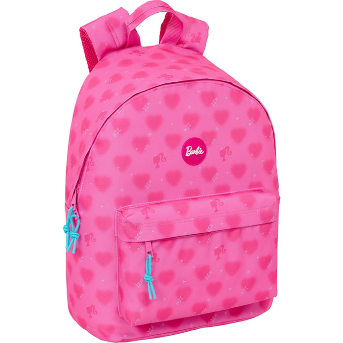 Mochila para portatil 14,1" barbie "corazones"