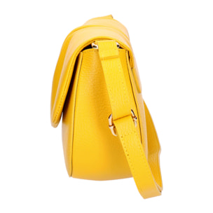 Borsa a spalla da donna In Vera pelle Made in Italy 30,5x19,5x9 cm