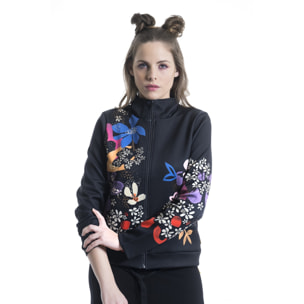 Mamatayoe Chaqueta Cosmic Para Mujer, Manga Larga, Estampado