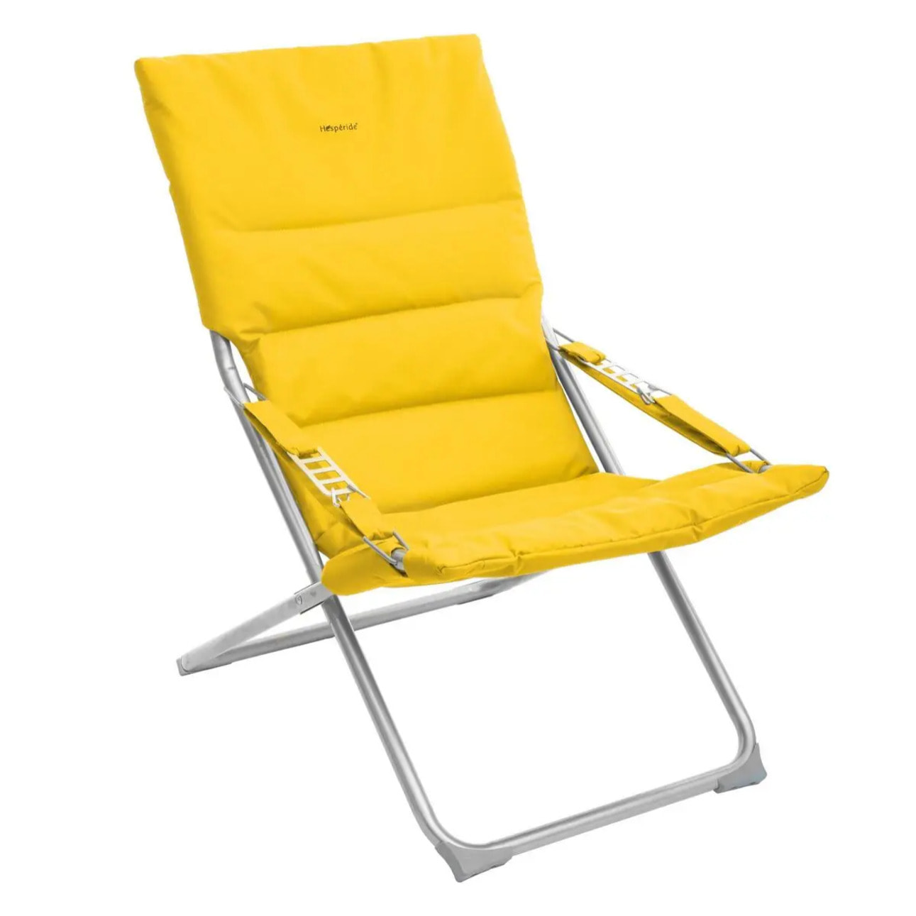 Fauteuil relax de jardin Milos Jaune moutarde