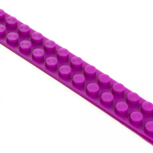 DAM Nastro Adesivo per Giochi di Costruzione 100x1 Cm. Viola