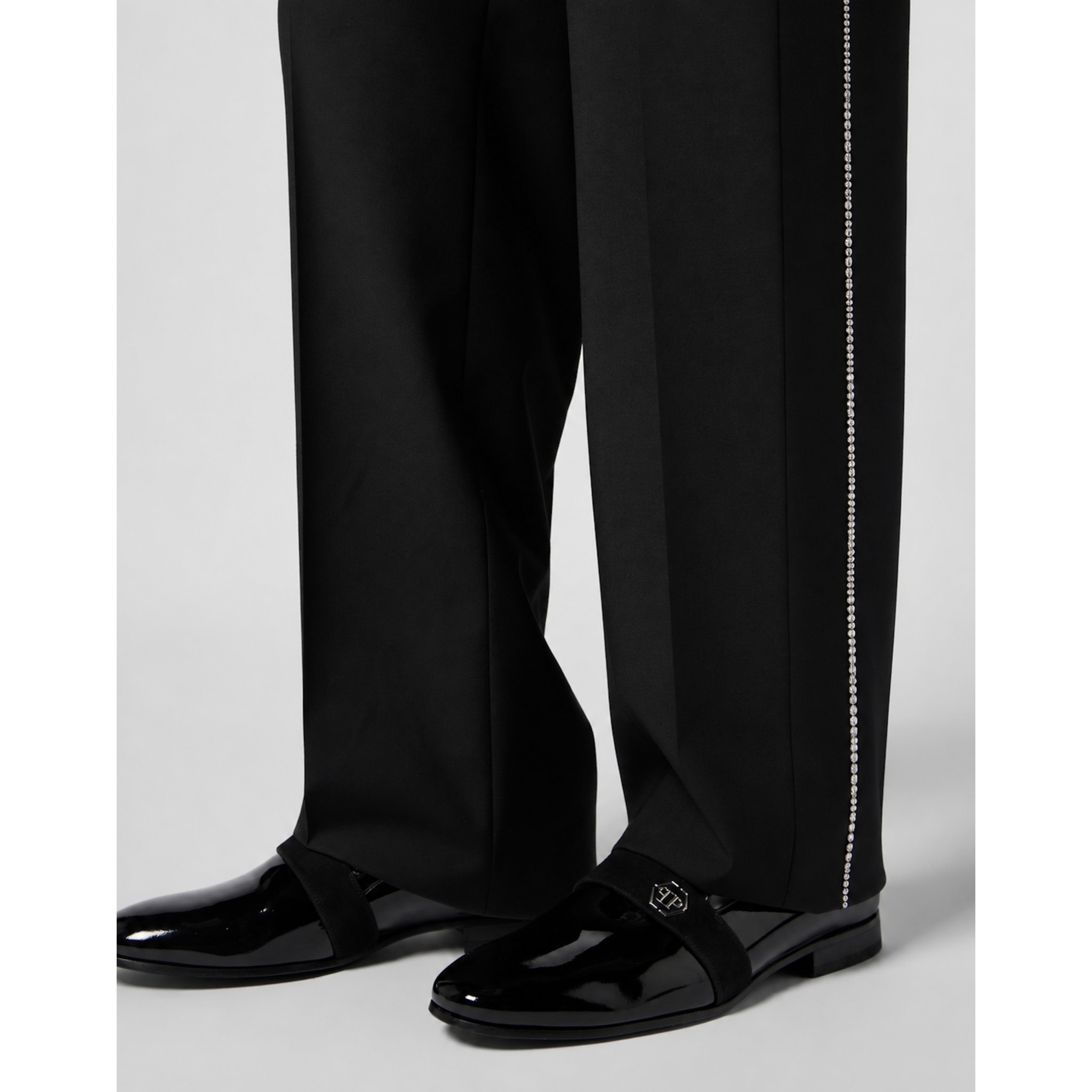 PHILIPP PLEIN Pantalones de pernera ancha