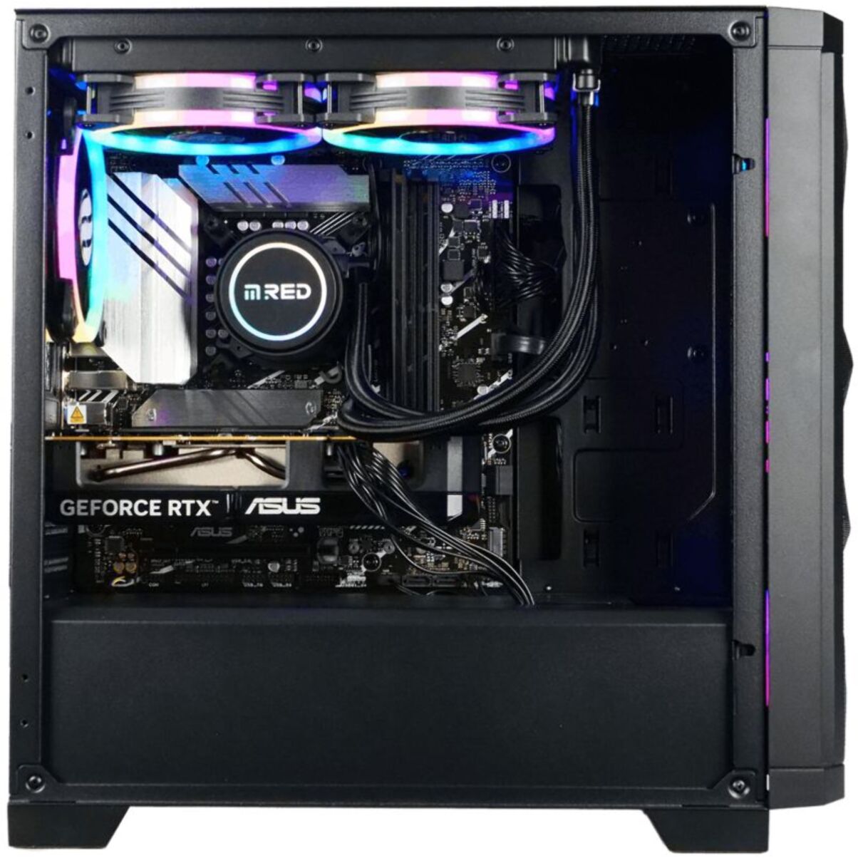 PC Gamer MRED CBT101-01 - Intel Core i5-14400F - NVIDIA GeForce RTX 5060 - 16 Go RAM DDR4 - SSD 1 To