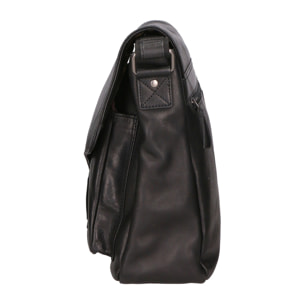 Borsa a mano unisex vera pelle - Modello False - Made in Italy - 37.0 x 27.0 x 12.0 cm