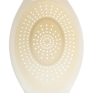 Passoire Poly ovale D.24cm beige