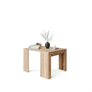 Mesa consola extensible Denis en roble canadian 50-235 cm Roble Canadian