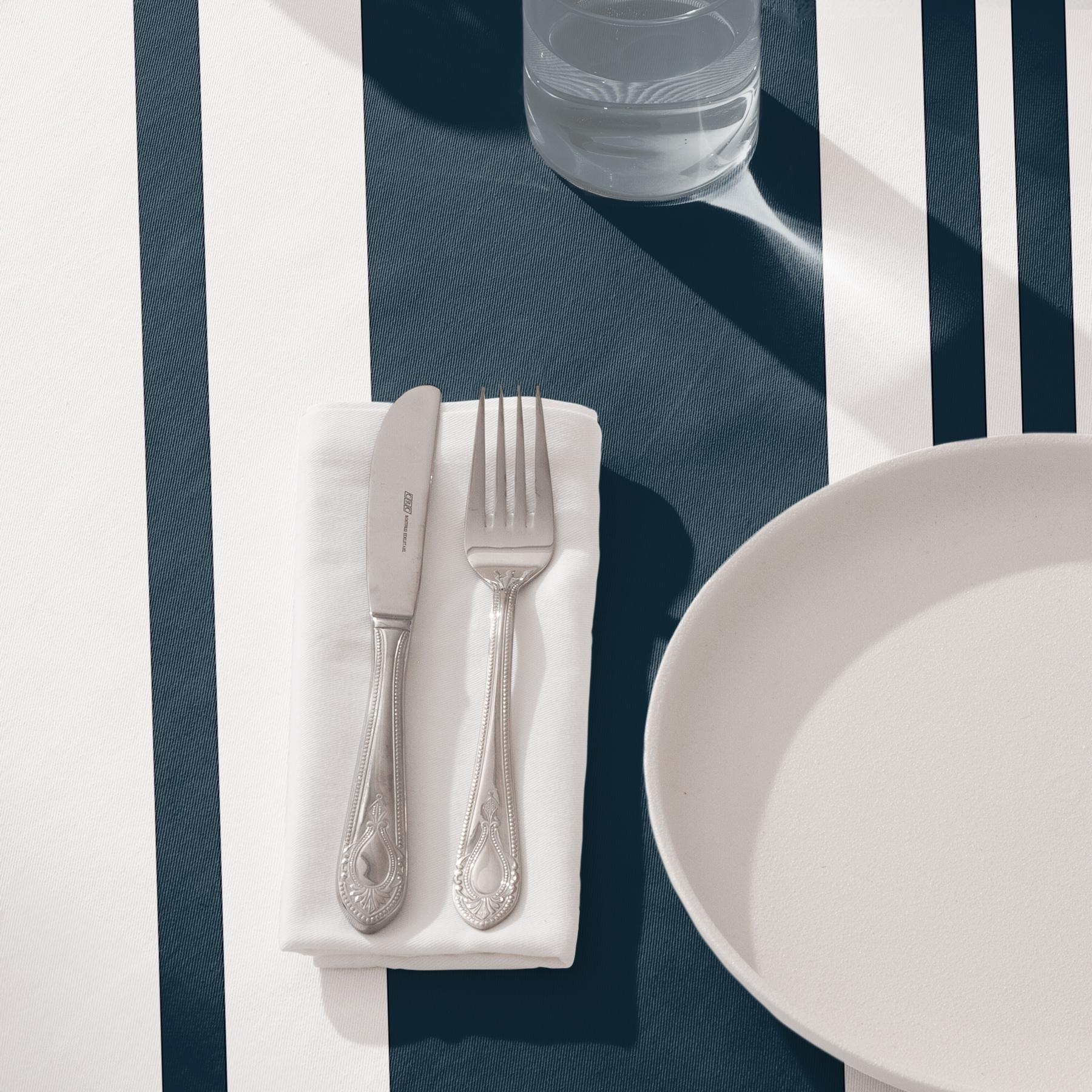 Nappe imprimée anti-tâches KALEA MARIN