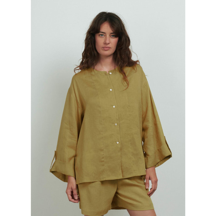 CAMICIA MUSTARD CONBIPEL