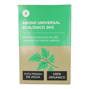 PLANETA HUERTO | Abono ECO Universal Planeta Huerto 2 kg - Abono Fertilizante Orgánico Completo para Jardín y Huerta