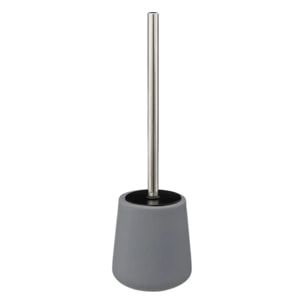 Brosse WC céramique "Colorama" gris béton