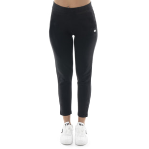 Pantaloni da donna in cotone non Felpeto dritti Leone Basic