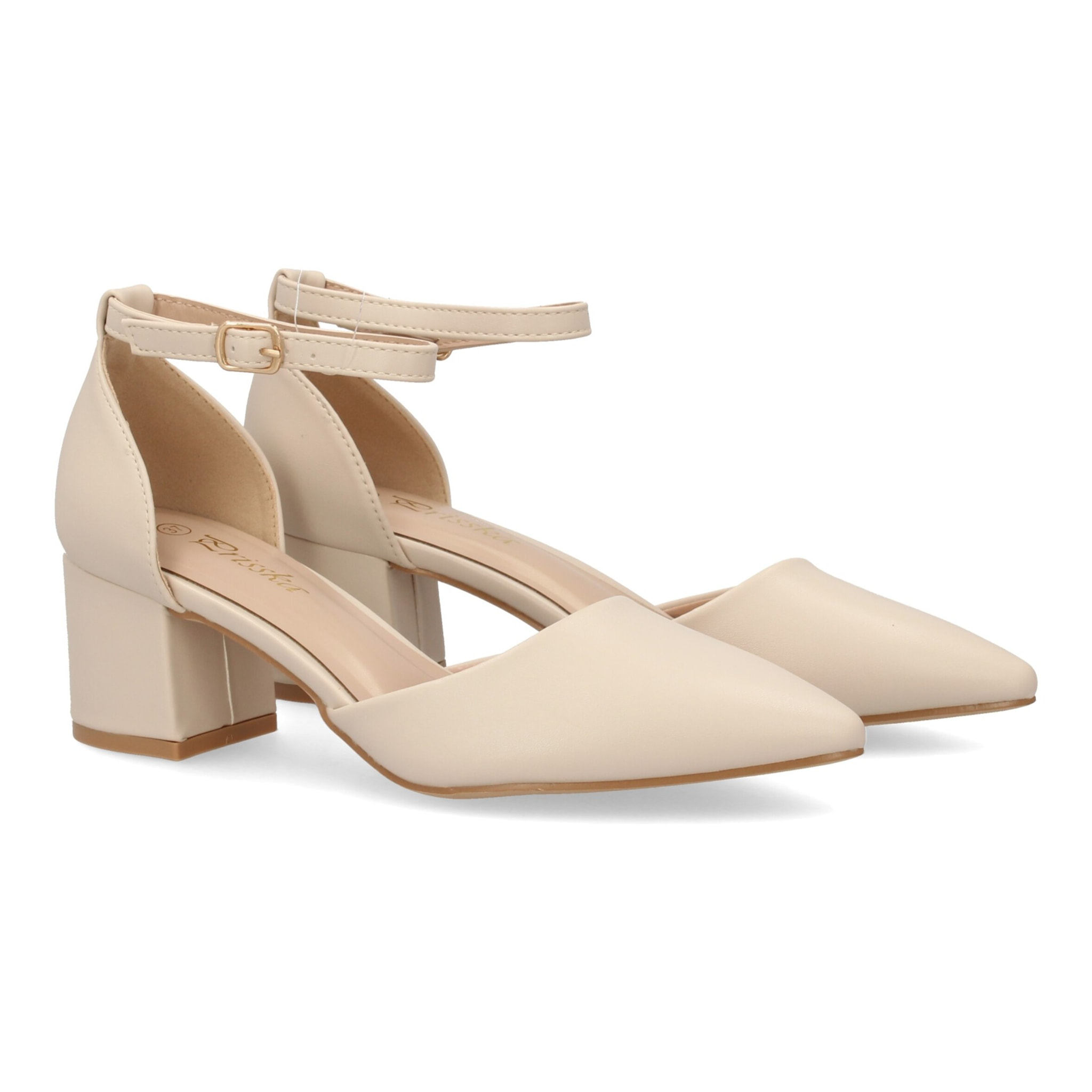 Zapato tacón cómodo elegante para mujer