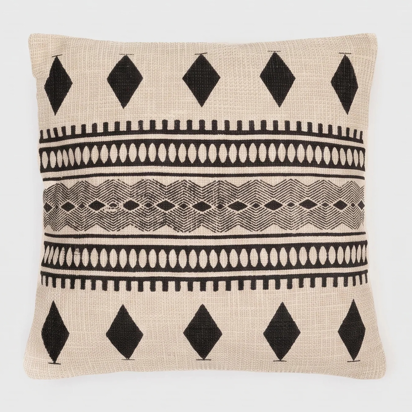 Cojín cuadrante algodón Fauno 45x45 - funda + relleno