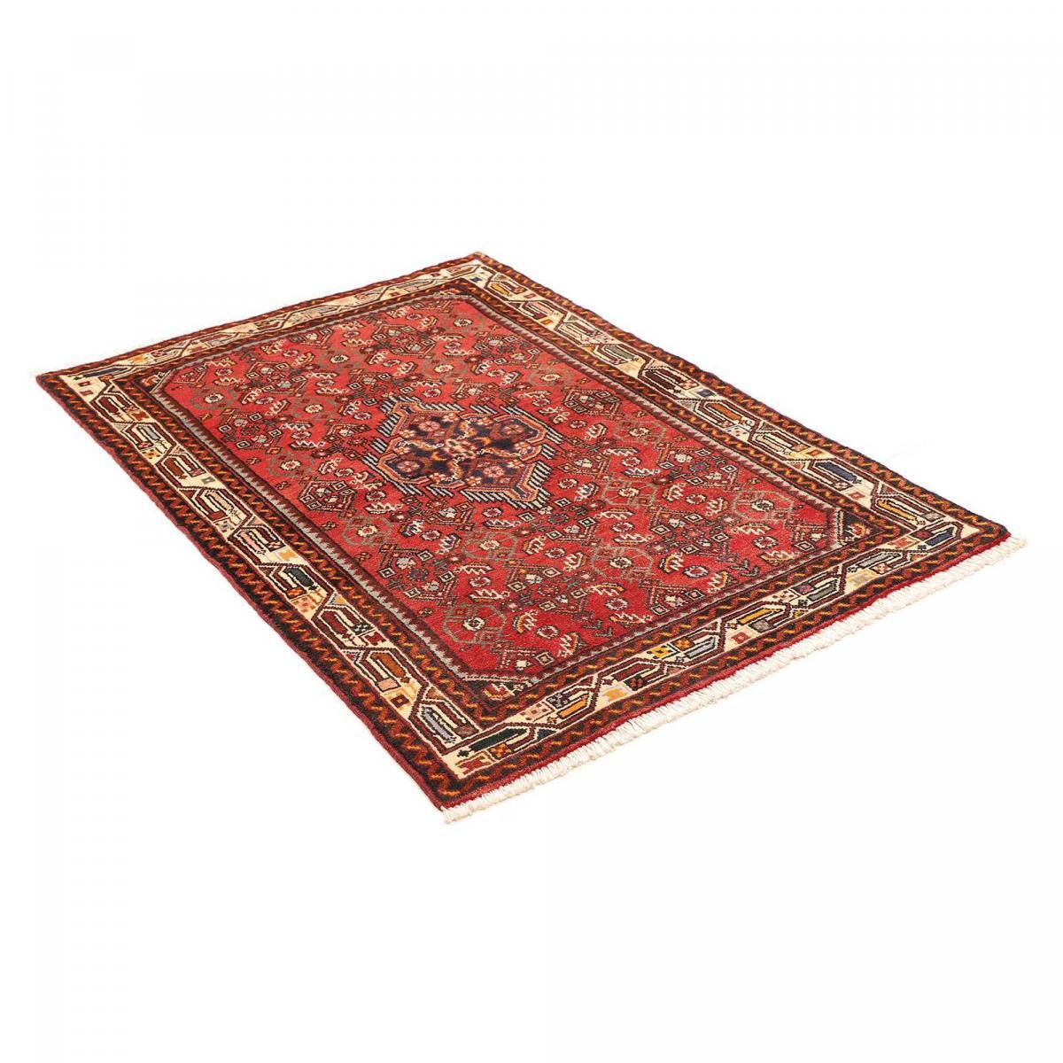 Tapis d'orient à motif oriental, noué main en laine, ELUMO