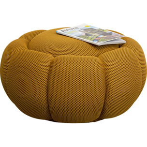 Pouf Peppo Bloom jaune Kare Design