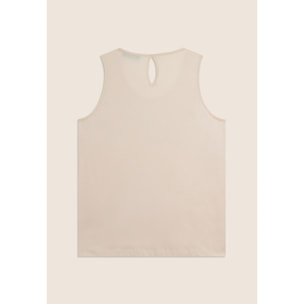 Canotta con Dettaglio Cut-Out e Grafica FREDDY