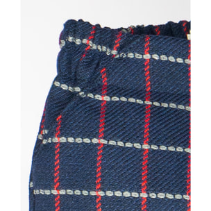 PANTALÓN CUADRO VENTANA ROJO